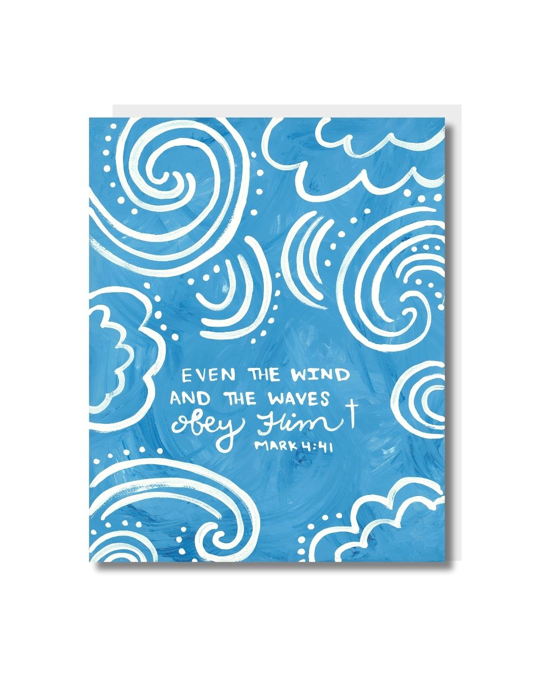 Wind and Waves - Greeting Card