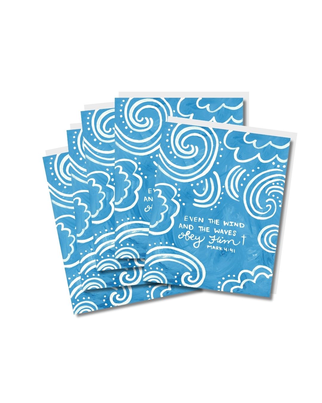 Wind and Waves - Greeting Card