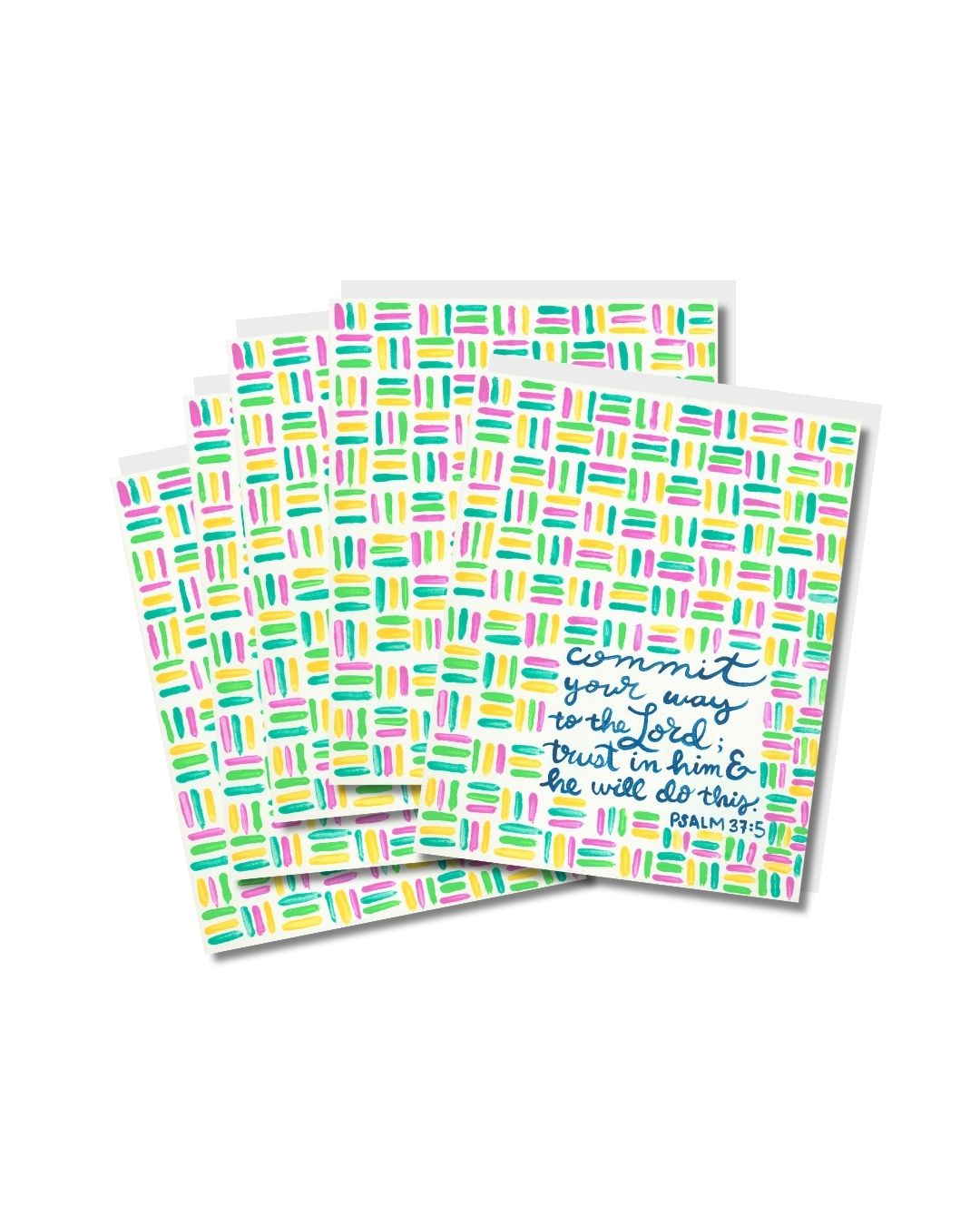 Commit your way - Greeting Card