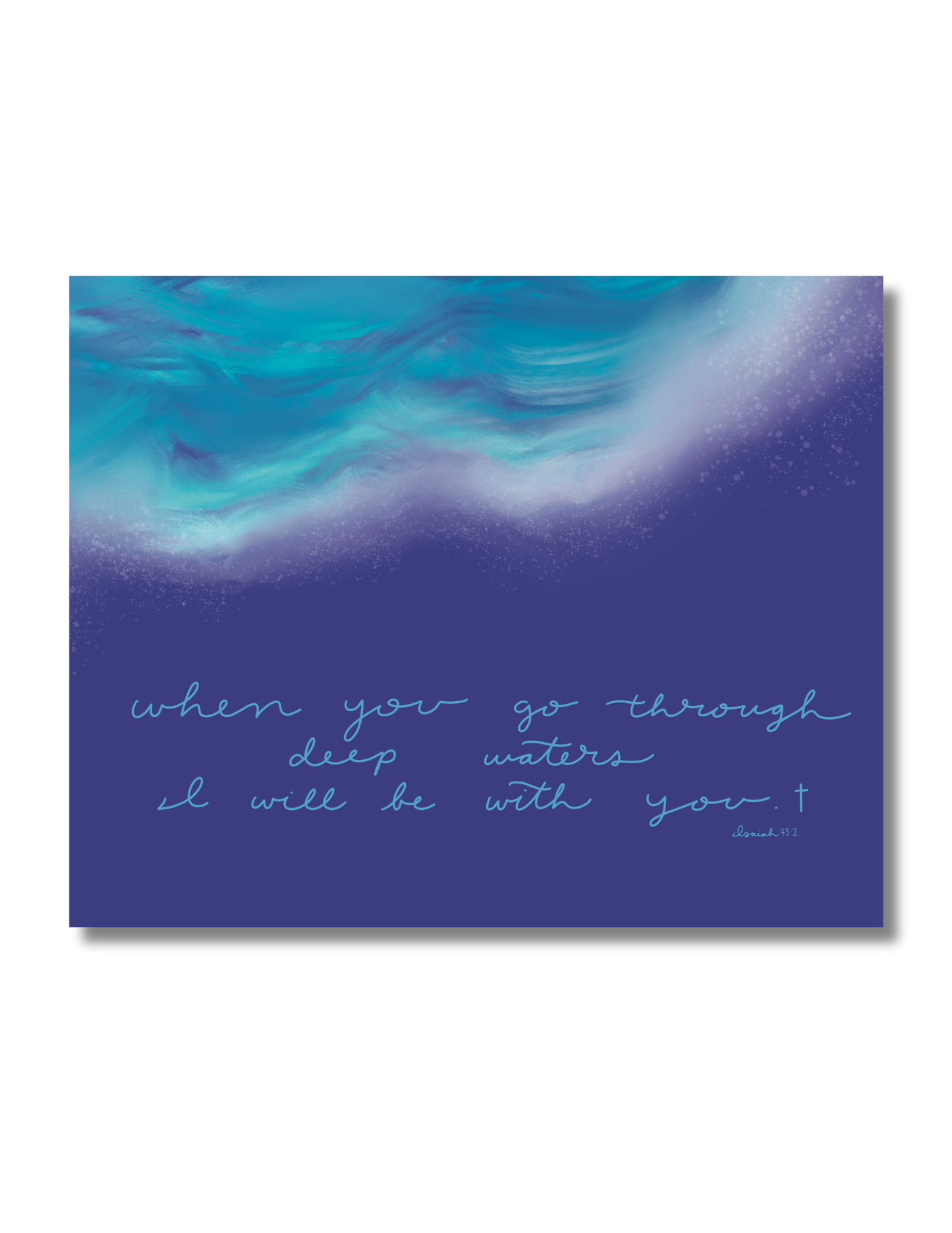 Deep Waters Art Print