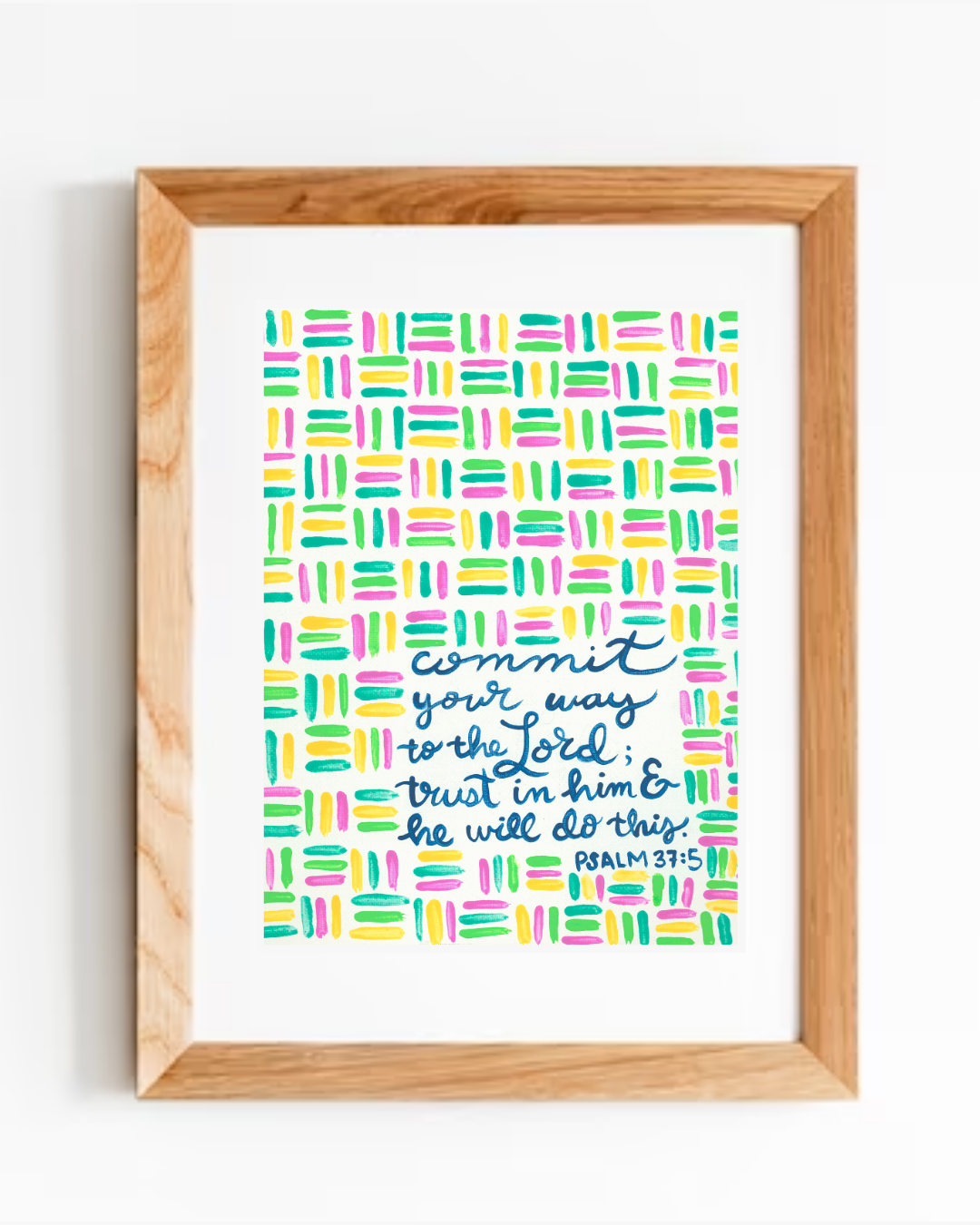 Commit your way - PRINT