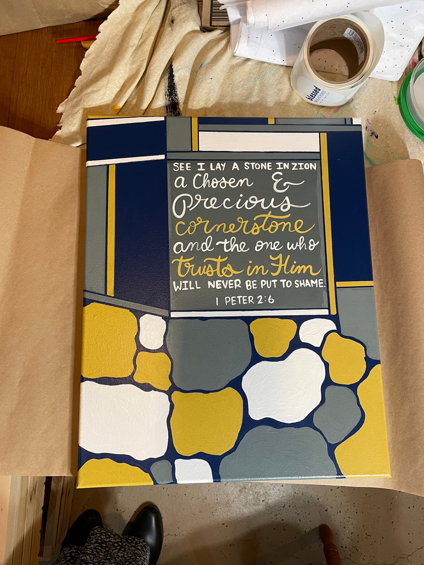 16x20 Canvas Custom Quote Art
