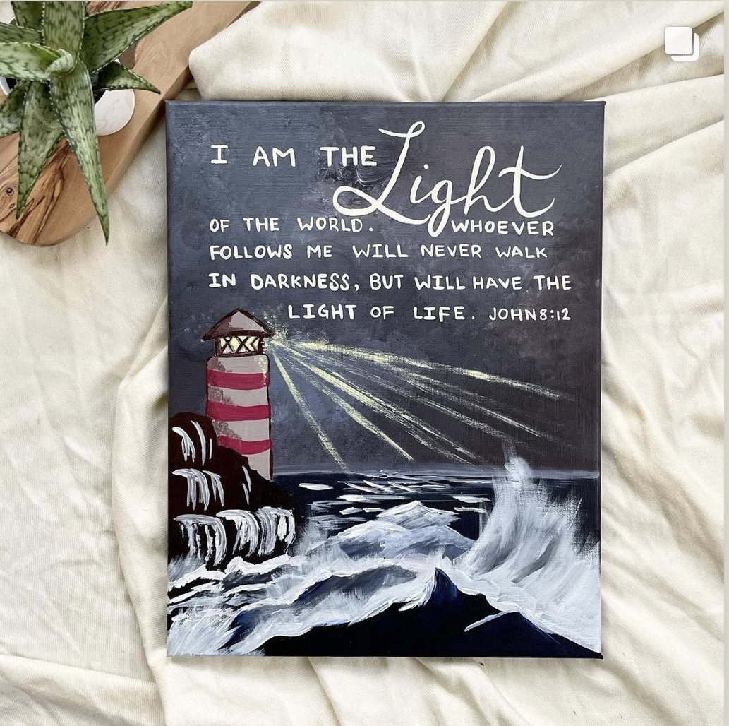 11x14 Canvas Custom Quote Art