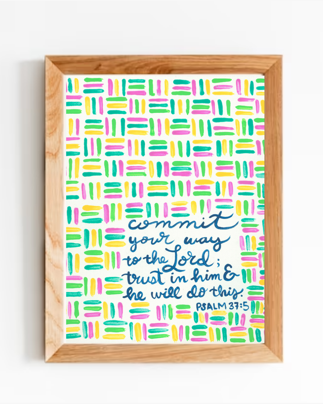 Commit your way - PRINT
