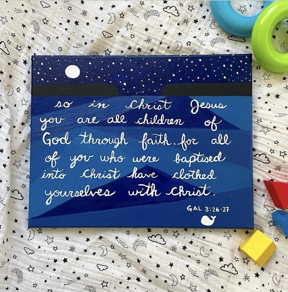 11x14 Canvas Custom Quote Art