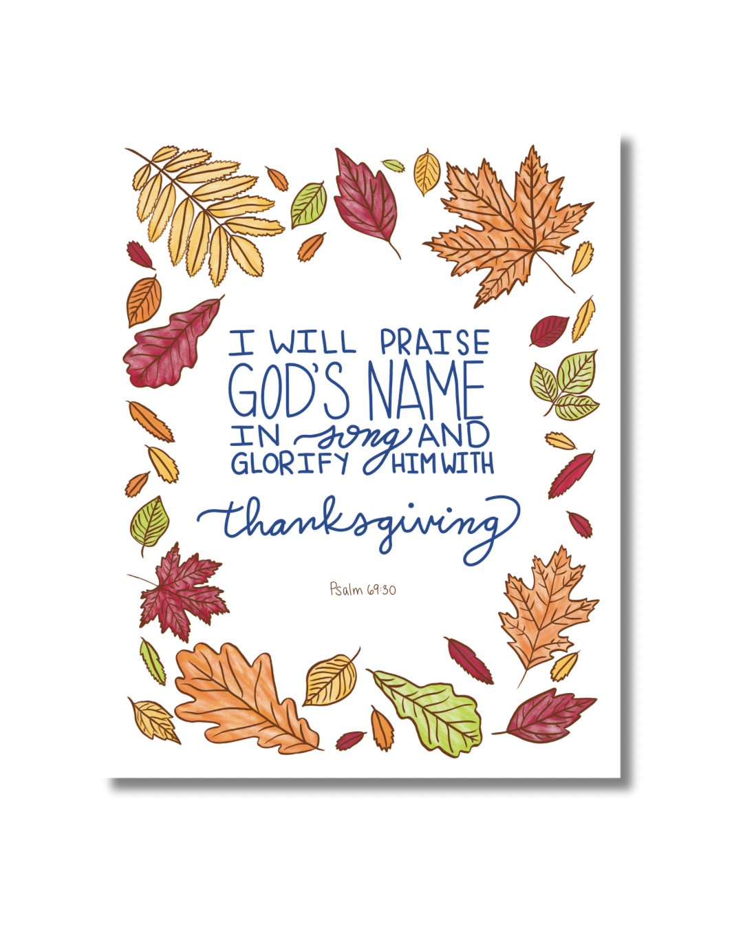 Thanksgiving Art Print