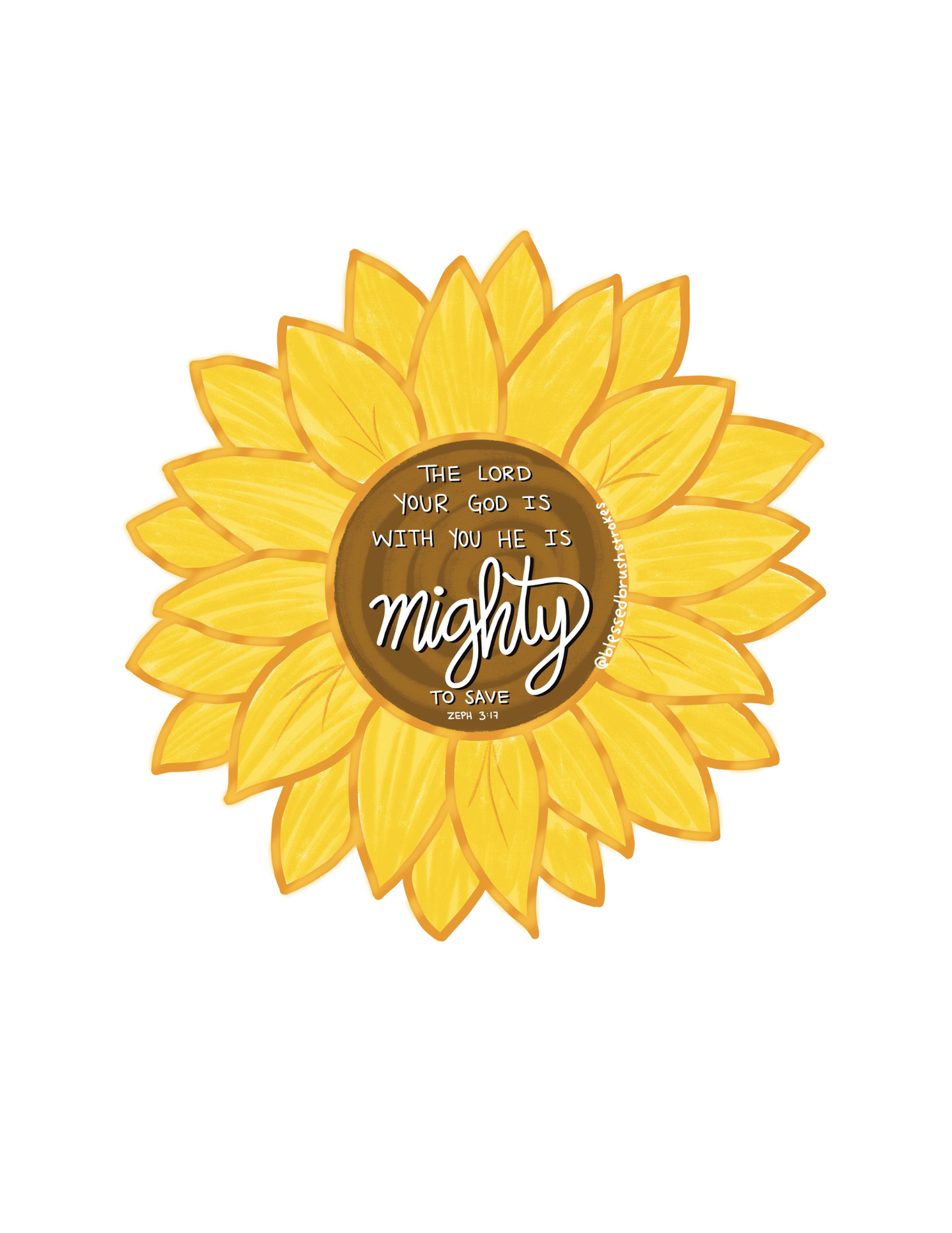 Mighty to Save sticker