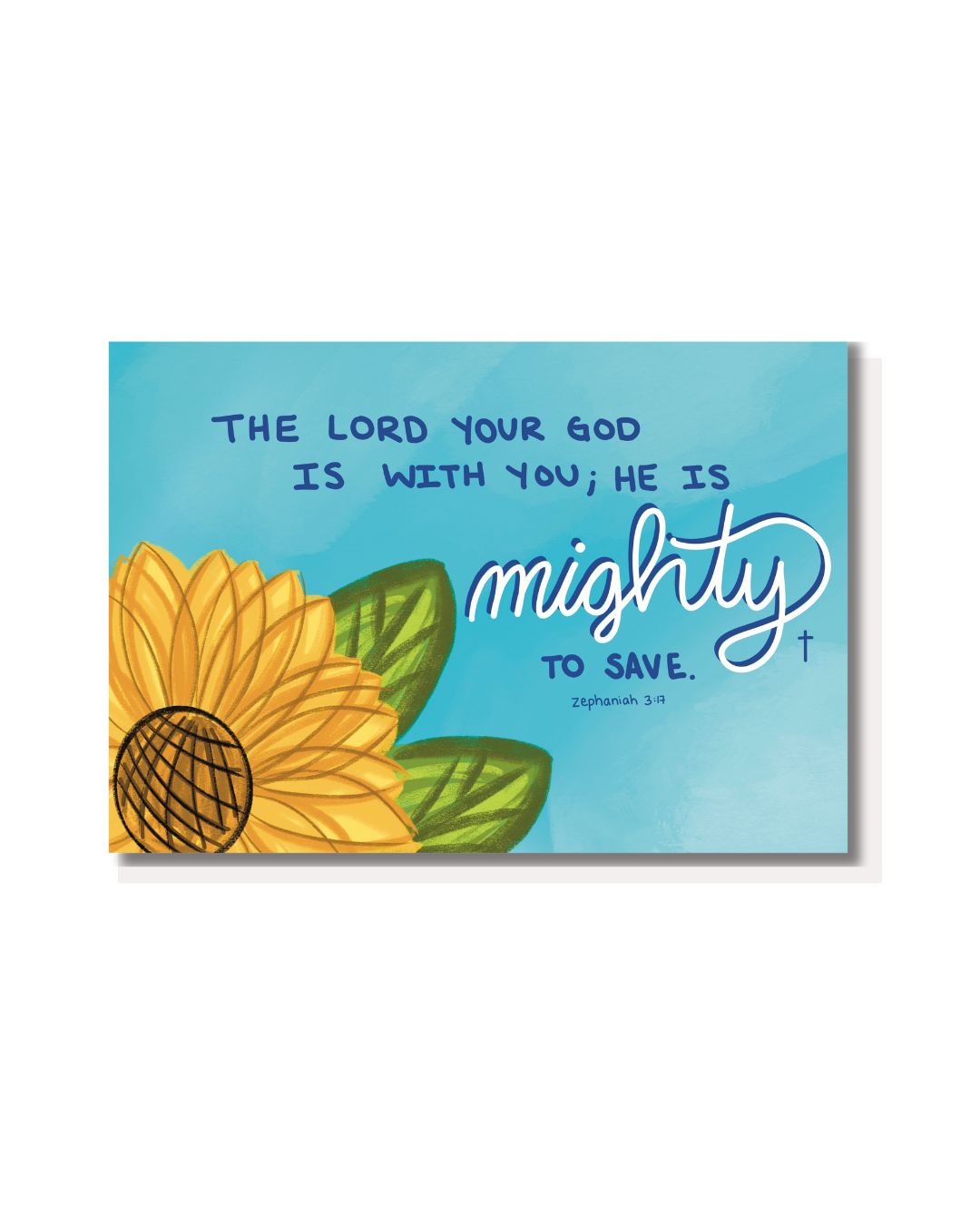 Mighty to Save - Greeting Card
