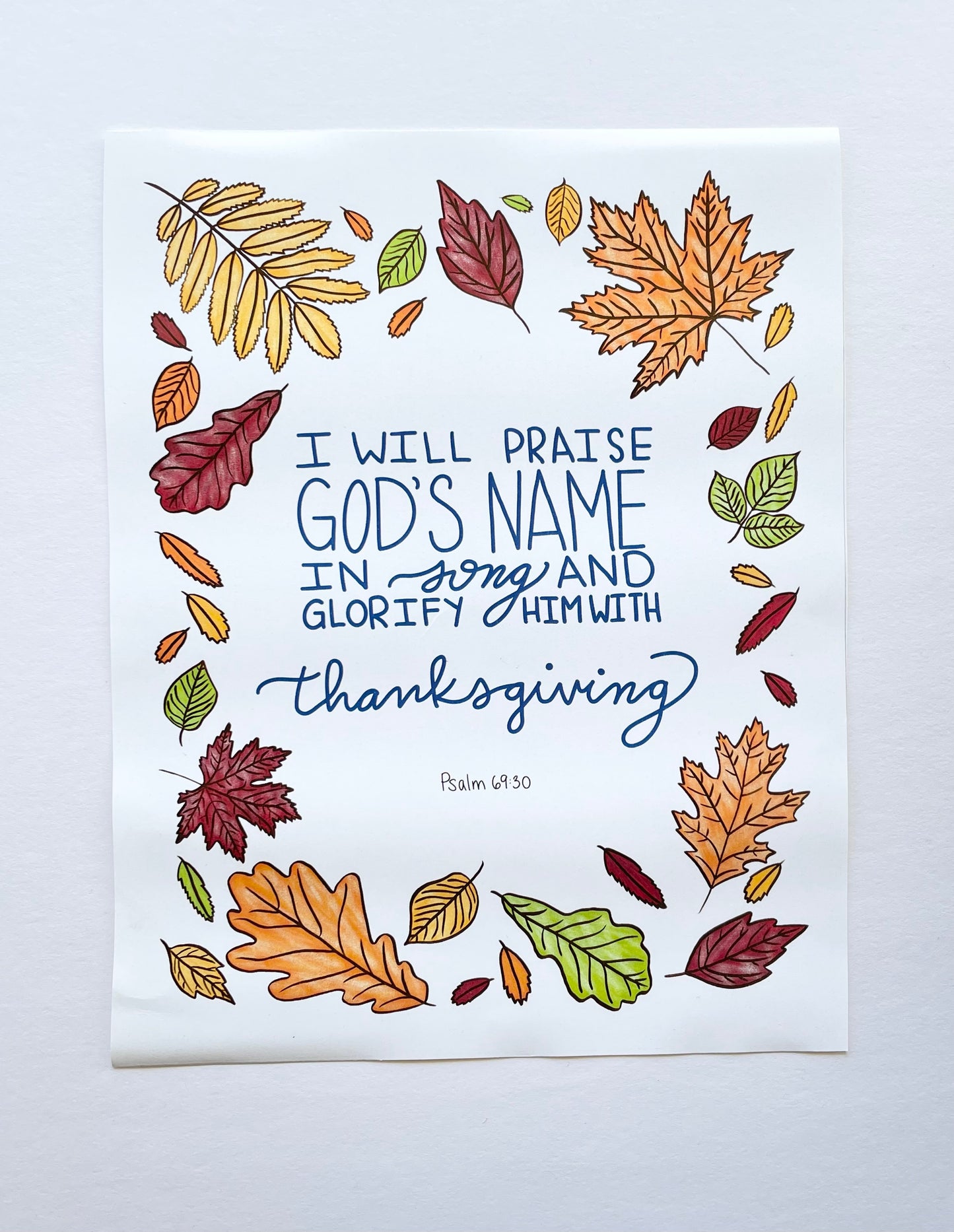 Thanksgiving Art Print