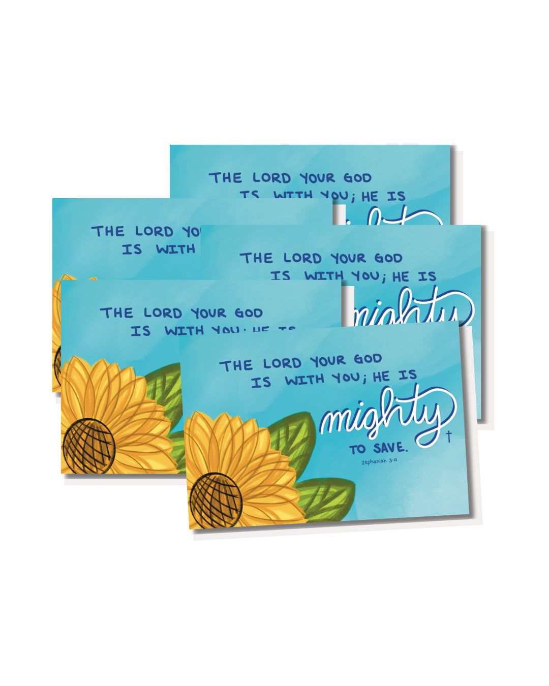 Mighty to Save - Greeting Card