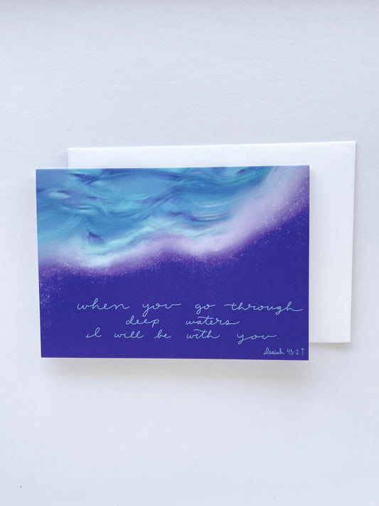 Deep Waters - Greeting Card