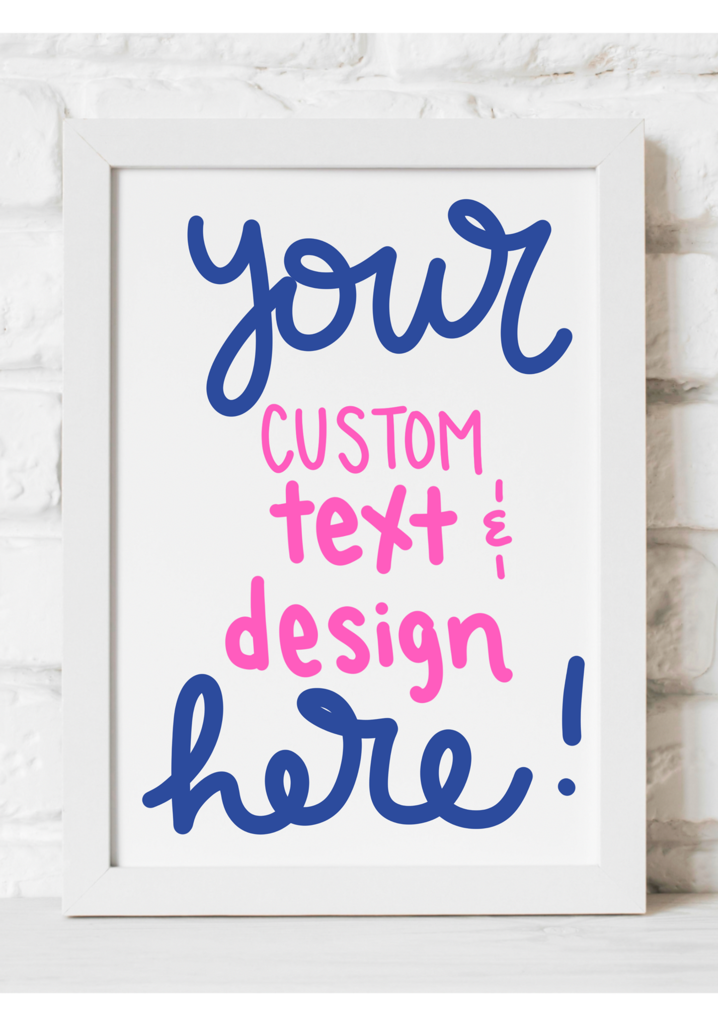 Custom Quote Art PRINT